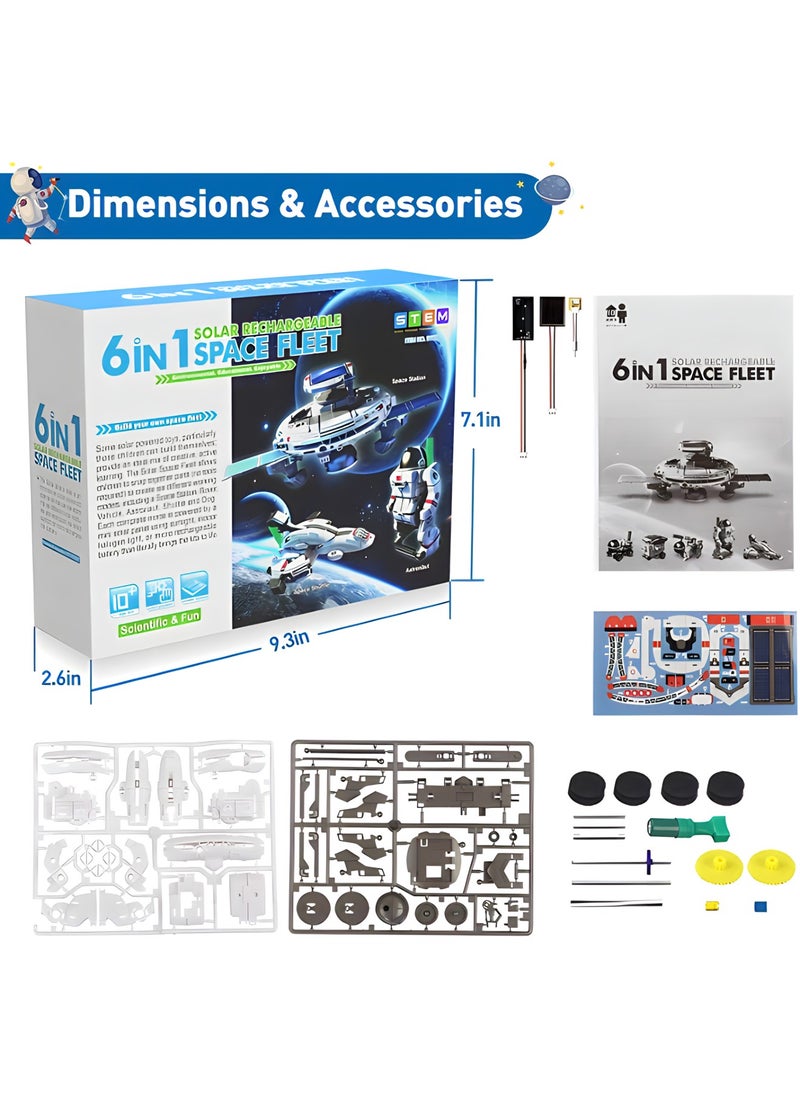 MAGIC VAULT 6-in-1 Solar Robot Kit | Learning Science Building Toys | Educatoinal Learning Science Building Toys  - Image 2
