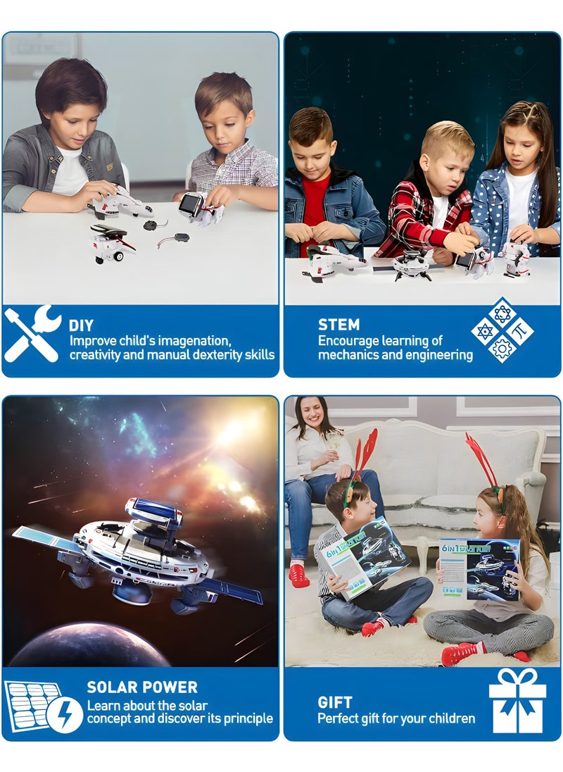 MAGIC VAULT 6-in-1 Solar Robot Kit | Learning Science Building Toys | Educatoinal Learning Science Building Toys  - Image 5
