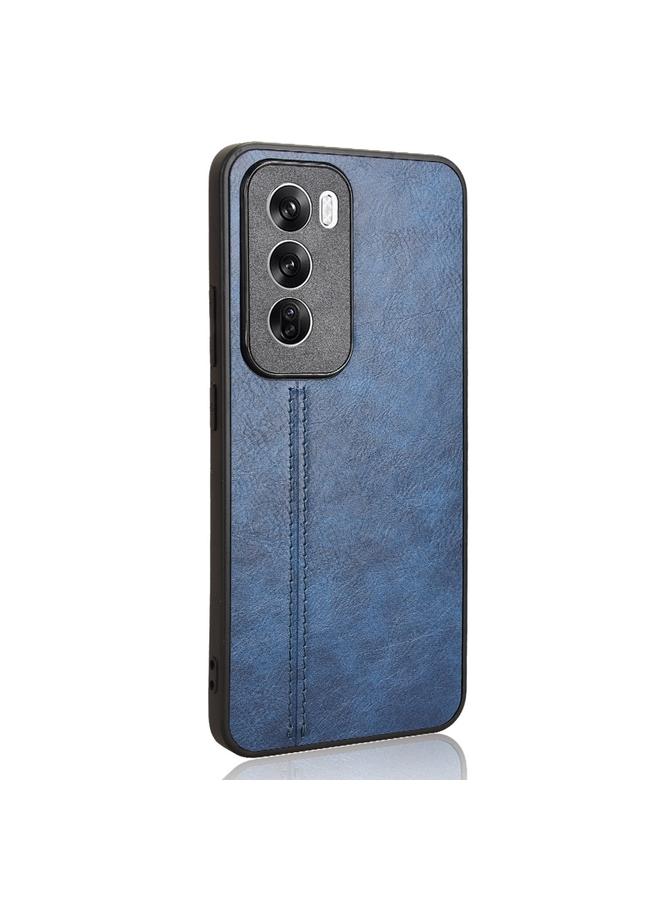S-TOP Case For OPPO Reno12 5G Global Cow Pattern Sewing Back Cover Phone Case - Image 3