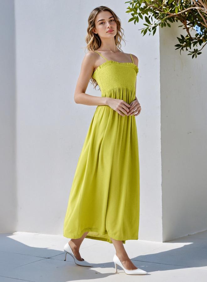 Splash FAV Shirred Bodice Maxi Dress - Image 2