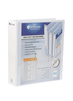 ATLAS 3-Piece Two Ring Binder 52mm Spine  - Image 2
