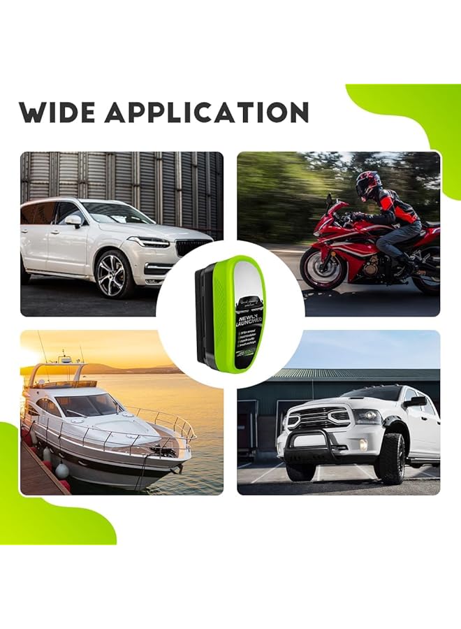 KASTWAVE 2 Pcs Automotive Oil Film Cleaning Brush, Glass Coating Cleaning Glass Brush With Remover, Multifunctional Cleaning Brush For Rearview Mirror, Windows - Image 5