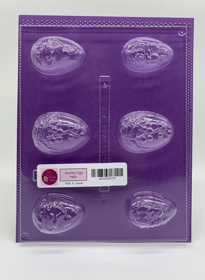 CANDISLE Assorted Eggs Chocolate Candy Mold - Image 1