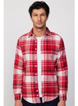 Men's Slim Fit Slim Fit Long Sleeve Plaid Winter Lumberjack Shirt - pzsku/Z22D68D7328B6EEBE5229Z/45/_/1730766276/7209eaa7-e766-4ced-afe5-bbfaa233fbd6