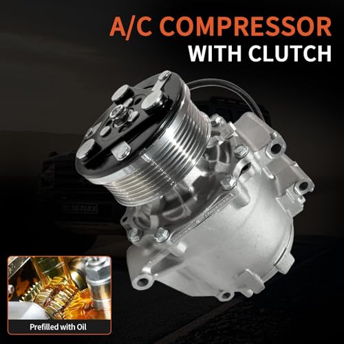 COOLIGO CO4918AC AC Compressor Compatible for Honda Civic 1.8L 2006-2011, with A/C Clutch, Replaces 38800R62H01, 38800RZVG020M2, 38800RZVG022M2, 38810RNAA01, 38810RNAA02 (CO 4918AC) - Image 3