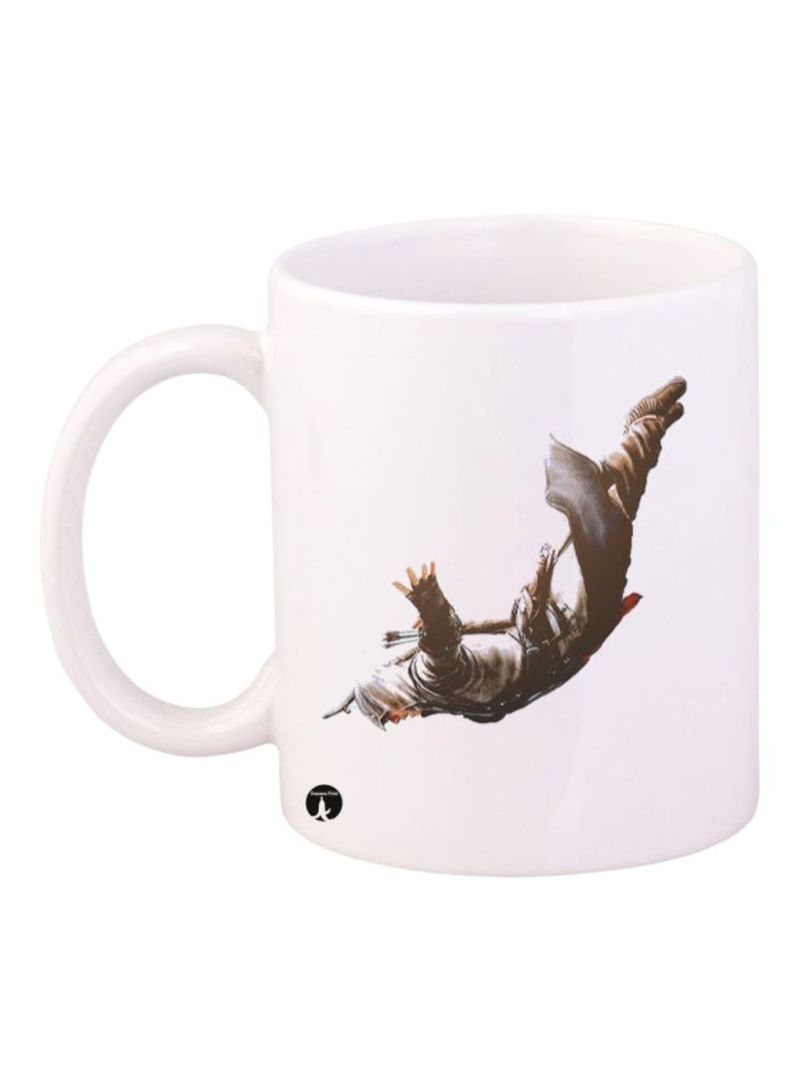 RKN Assassin's Creed Character Printed Mug White/Grey/Brown Standard Size