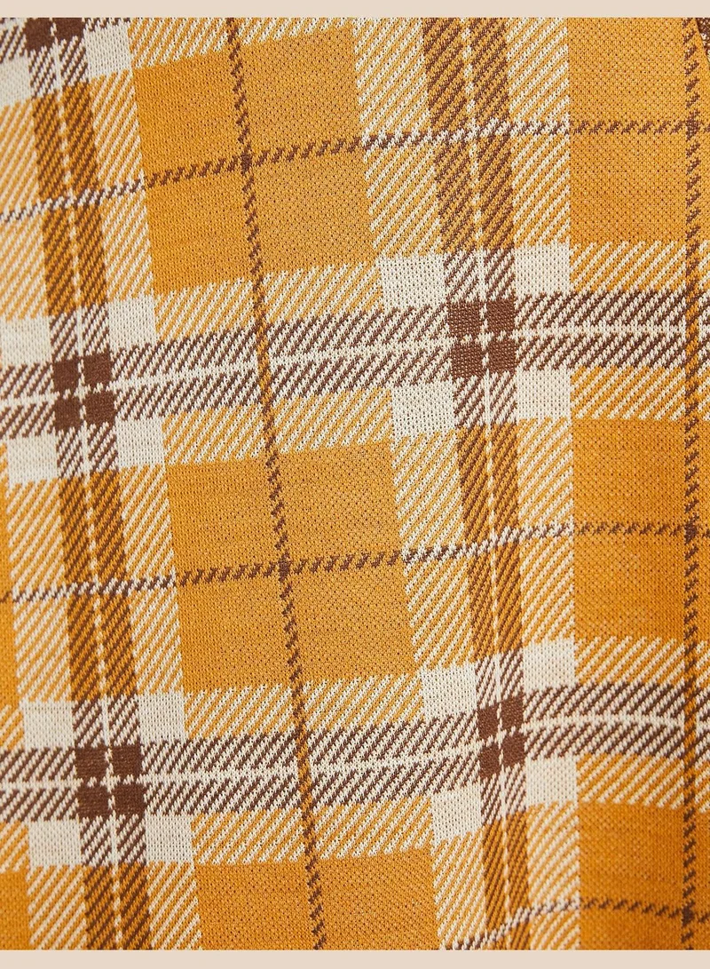 KOTON Check Skirt