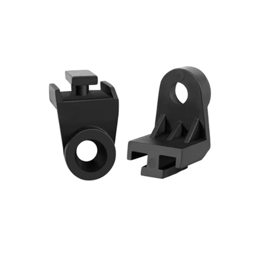 Mysttoo 8PCS Universal Electric Radiator Fan Mounting Kit, L-Shape Fan Bracket Feet Mount Legs Install Tab Plastic Electric Engine Intercooler Cooling Fan Mounting Tabs - Image 2