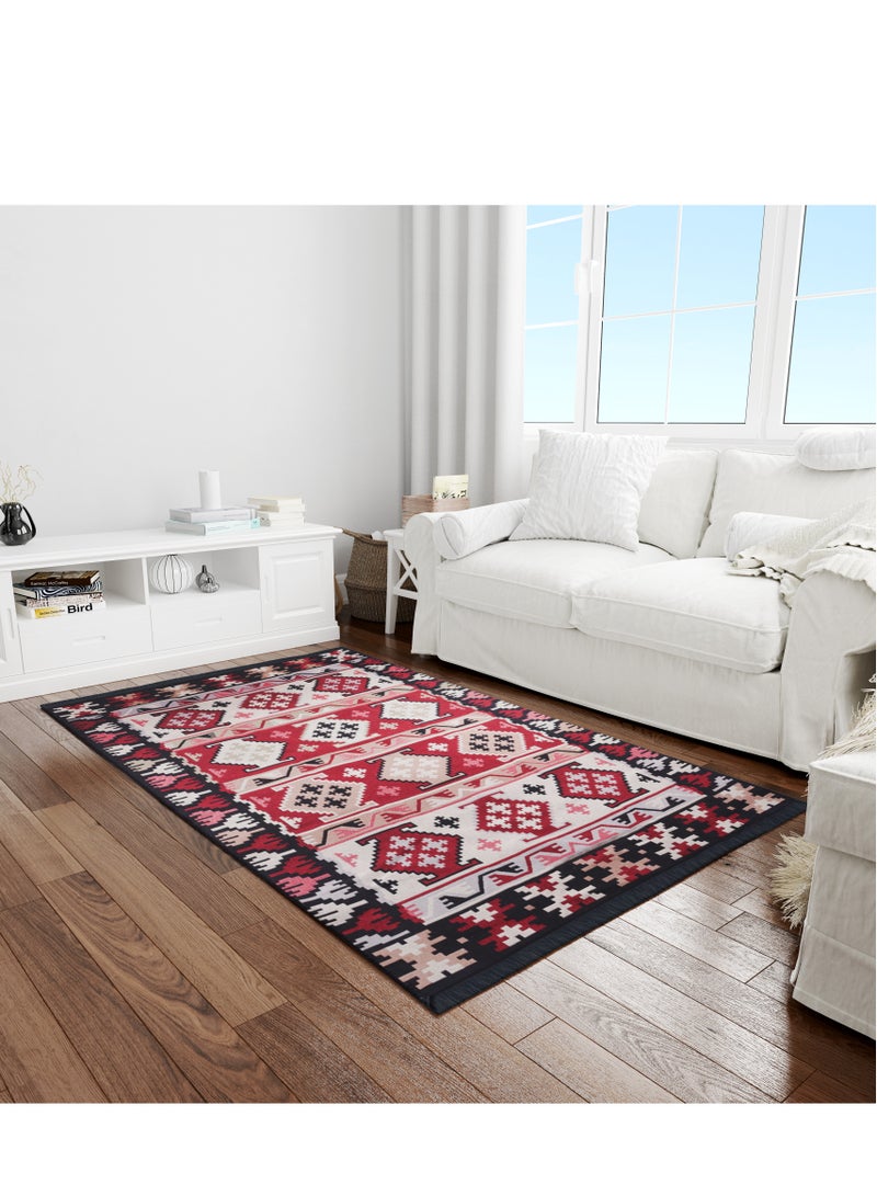 بيج هوم سجادة قابلة للعكس للاستخدام الداخلي والخارجي من **BiggHome SA1590A**، بحجم **47.25 × 70.85 بوصة** - Image 1
