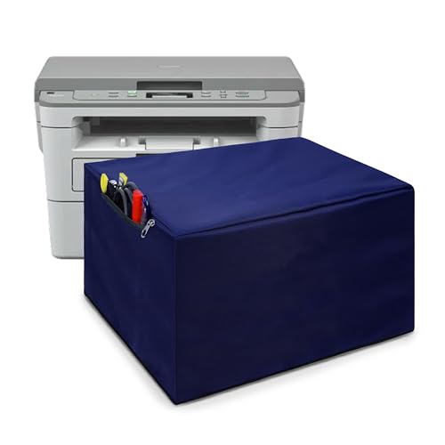 Alifiya Dust Proof Washable Printer Cover for Brother DCP-B7500D / DCP-L2605DW Multi-Function Monochrome Laser Printer - Blue - Image 1