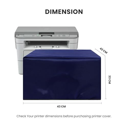 Alifiya Dust Proof Washable Printer Cover for Brother DCP-B7500D / DCP-L2605DW Multi-Function Monochrome Laser Printer - Blue - Image 2
