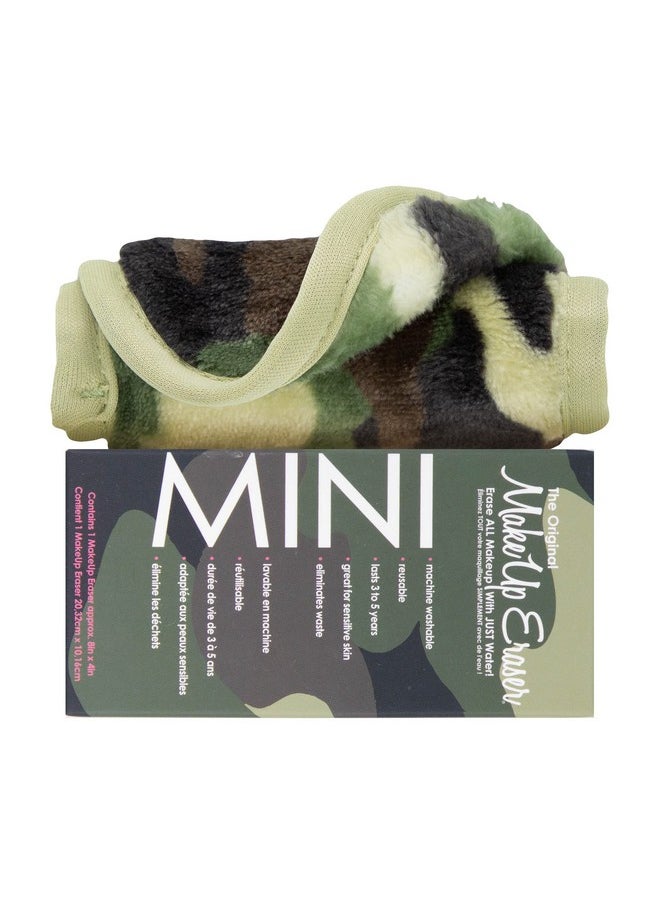 Makeup Eraser Mini Camo Print Erase All Makeup With Just Water Including Waterproof Mascara Eyeliner Foundation Lipstick And More  - Image 1