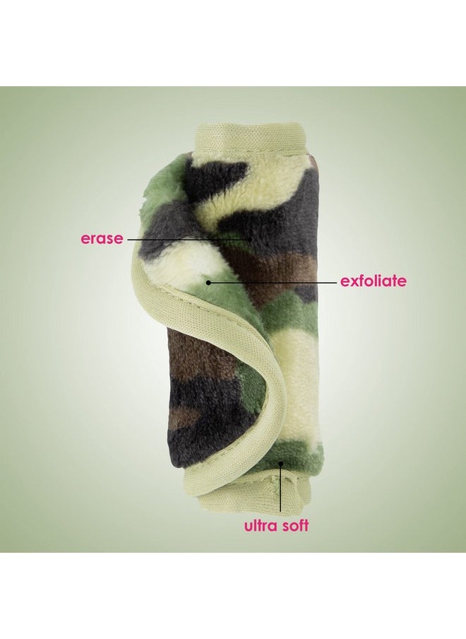 Makeup Eraser Mini Camo Print Erase All Makeup With Just Water Including Waterproof Mascara Eyeliner Foundation Lipstick And More  - Image 3