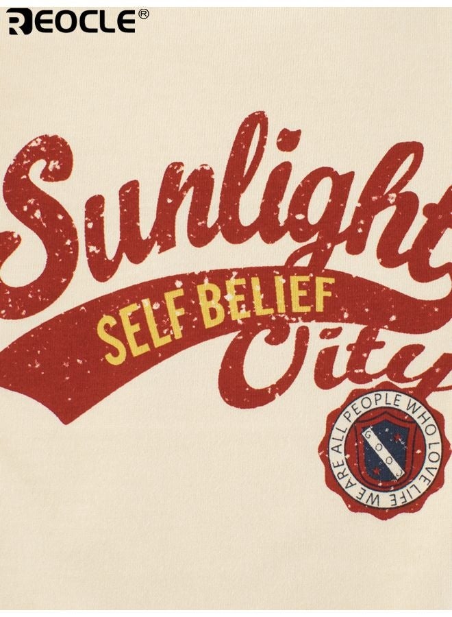 ريوكل قميص طويل الأكمام للأولاد مصنوع من قماش قطن 100% وتصميم أساسي، أعلى للأطفال يوفر راحة قابلة للتنفس للارتداء اليومي المتعدد الطبقات. - Image 4