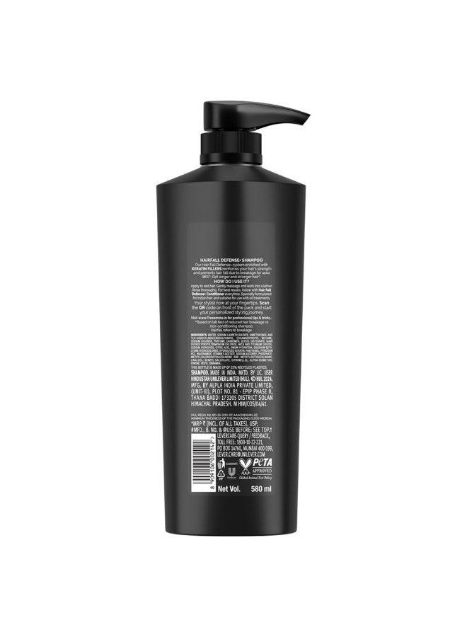TRESemmé TRESemme Hairfall Defense+ Shampoo 580ml With Keratin Fillers - Image 2
