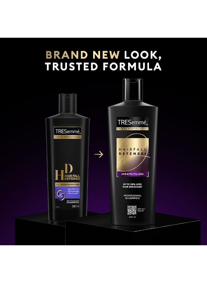 TRESemmé TRESemme Hairfall Defense+ Shampoo 580ml With Keratin Fillers - Image 3