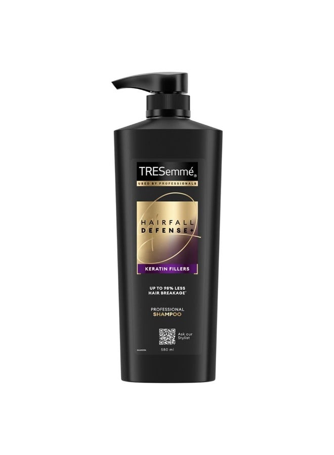 TRESemmé TRESemme Hairfall Defense+ Shampoo 580ml With Keratin Fillers - Image 1