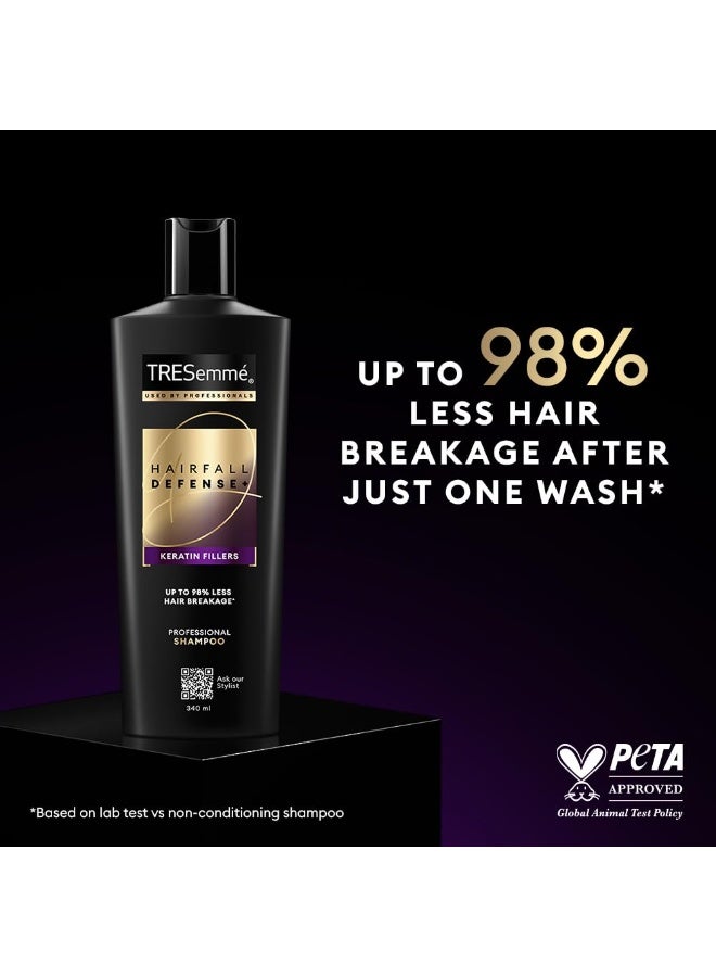 TRESemmé TRESemme Hairfall Defense+ Shampoo 580ml With Keratin Fillers - Image 5