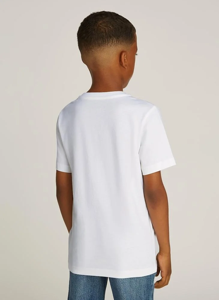 كالفن كلاين جينز Kids Essential Logo T-Shirt