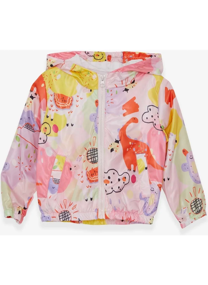 بريز Girls Raincoat Animal Pattern Mixed Color (1-6 Years)