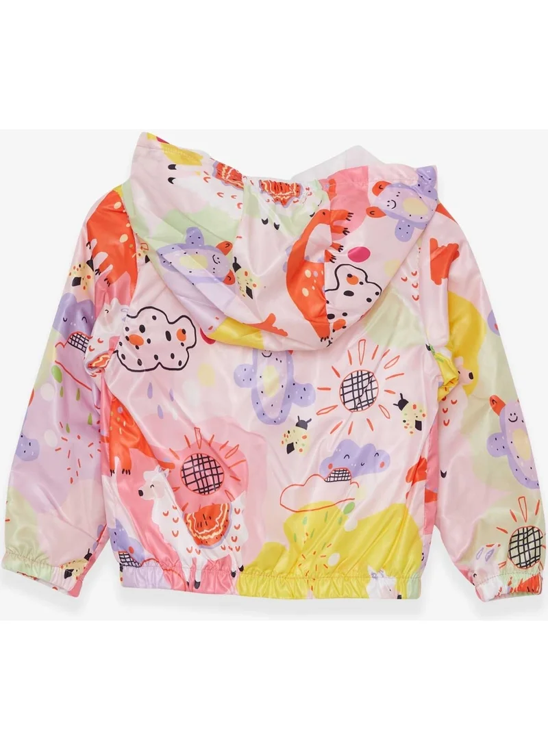 بريز Girls Raincoat Animal Pattern Mixed Color (1-6 Years)