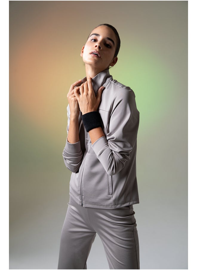 DeFacto - Woman Standart Fit High Neck Knitted Cardigan - Image 1