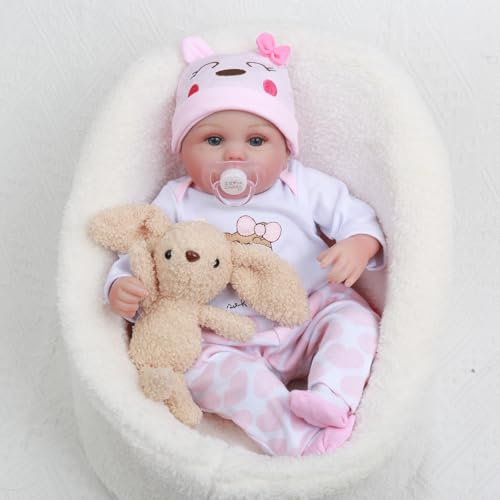CHAREX Reborn Baby Dolls Girl - 16 Inches Realistic Soft Vinyl Newborn Baby Doll That Look Real, Best Toy for Kids Ages 3+ - Image 3