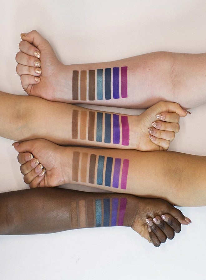 Profusion Cosmetics مجموعة ظلال العيون من بروفيوجن كوزمتيكس بـ 21 لونًا وفرشاة - مكياج عالي الصبغة بلمسات مطفية ولامعة، يدوم طويلاً وسهل الدمج، وندرلاست - Image 3