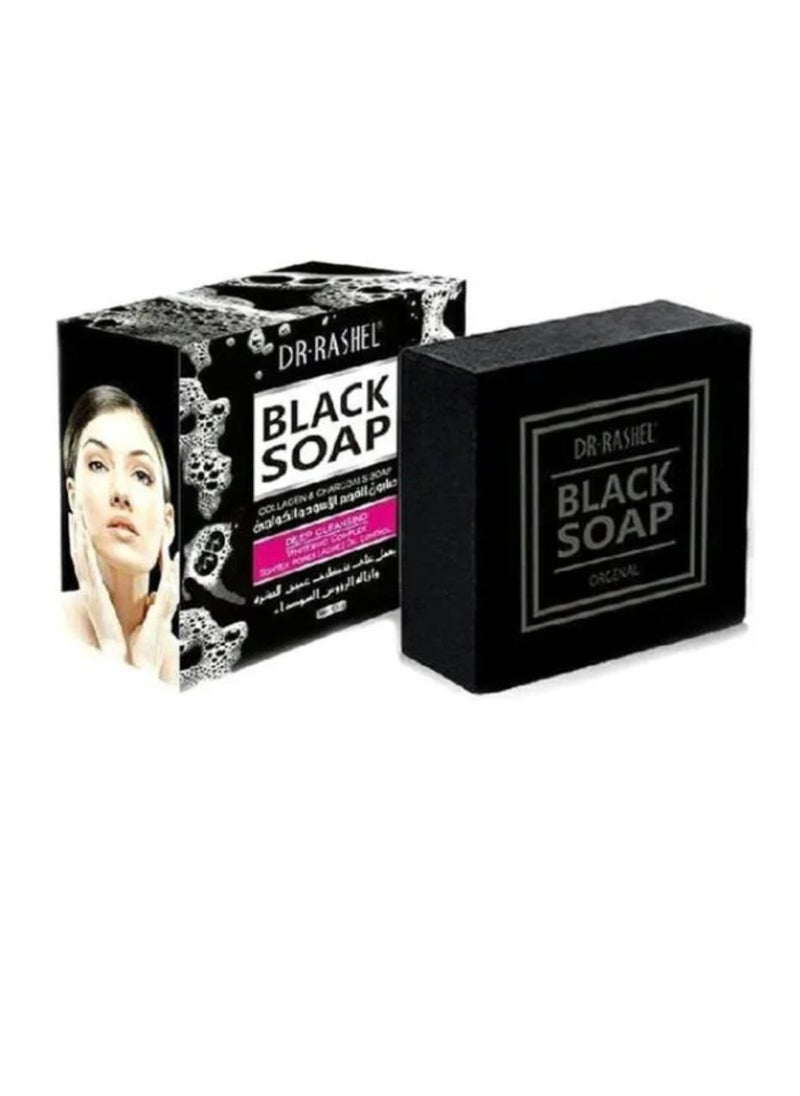 DR.RASHEL BEAUTY ELIXIRS Dr. Rashel Black Charcoal Soap 100g 