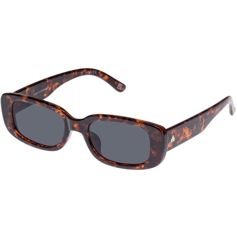 AIRE Ceres Sunglasses Dark Tort Rectangle Unisex Sleek and Slimline Style