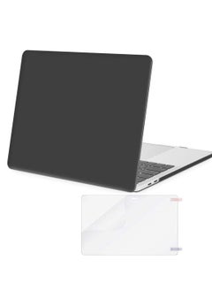 Generic MacBook Pro 13 Inch Case Cover 2022- 2016 Release A2338 M1 A2289 A2251 A2159 A1989 A1706 A1708 Touch Bar Plastic Hard Shell And Screen Protector Black  - Image 3