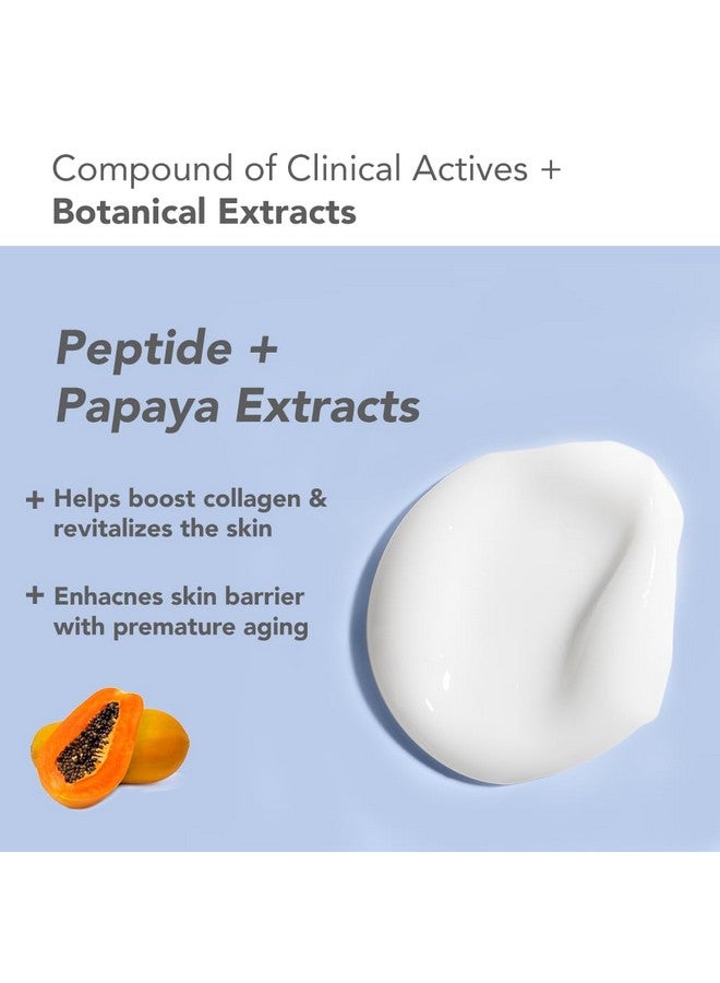 Lotus Dermabotanics Peptide + Papaya Extract Deep Hydra Cream | Boosts Collagen, Protects From Pre-Mature Ageing | Made With Dermatologists | Non-Irritating | Ph 5.5 | Normal To Combination Skin | 50G - Image 2