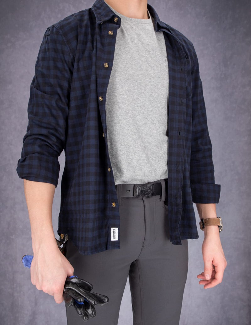 Timberland PRO mens No-scratch No Buckle Mechanic Belt, Black, 32 US - Image 3