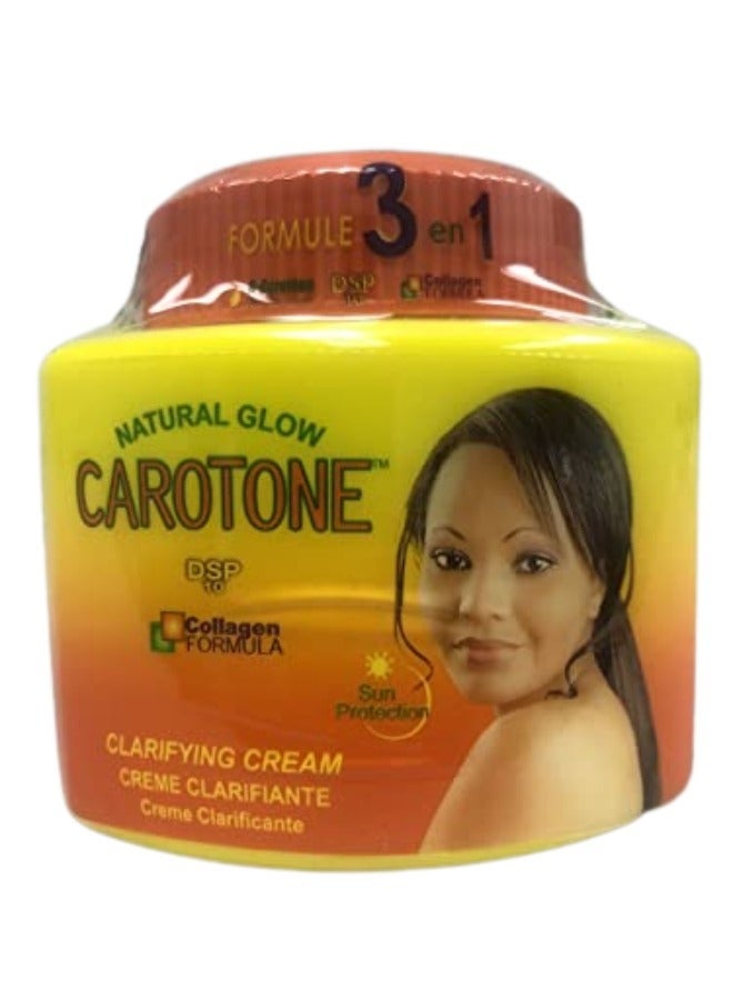 CAROTONE Natural Glow Clarifying Cream - DSP 10 - Collagen Formula 4.5 fl oz / 135ml