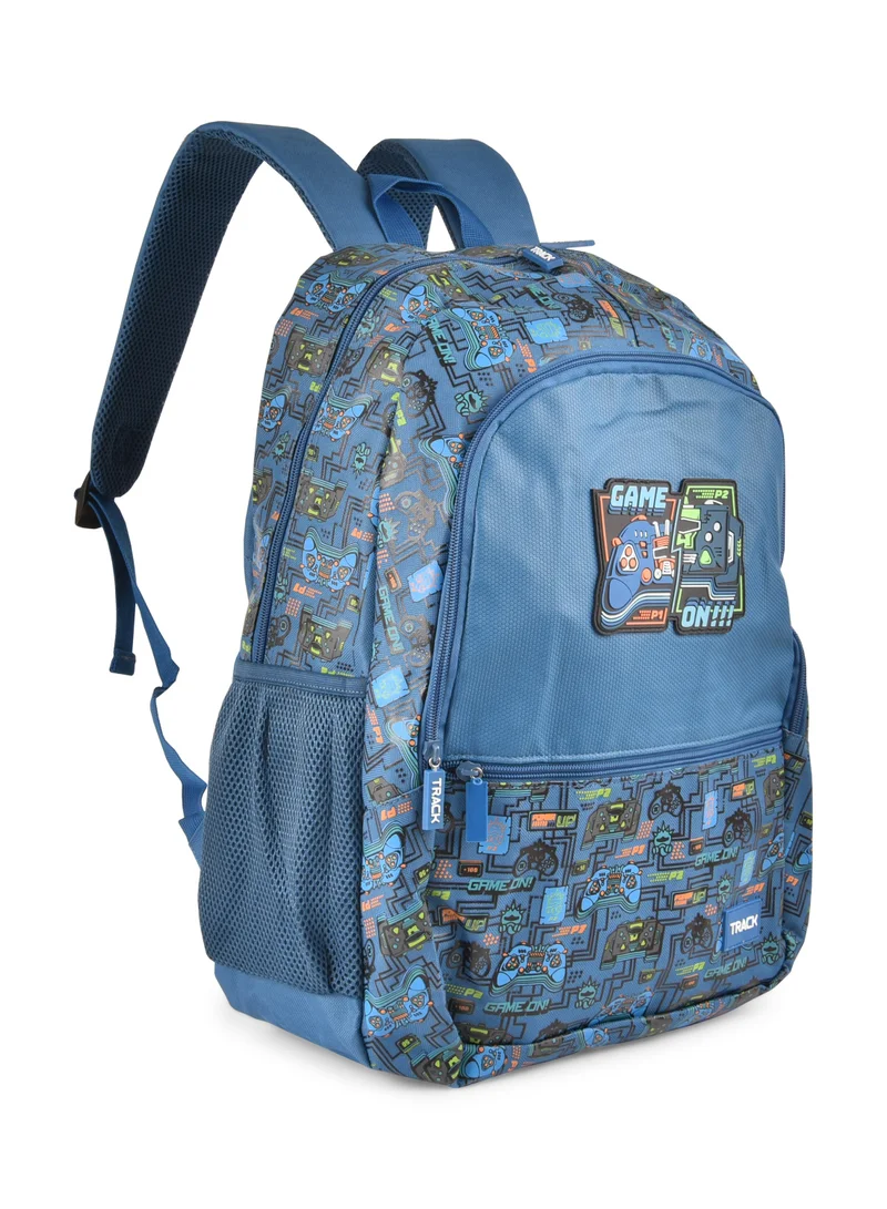 تراك حقيبة ظهر مدرسية تراك، شنطة أنيقة، متينة ونابضة بالحياة مقاس 18 بوصة AS010-18