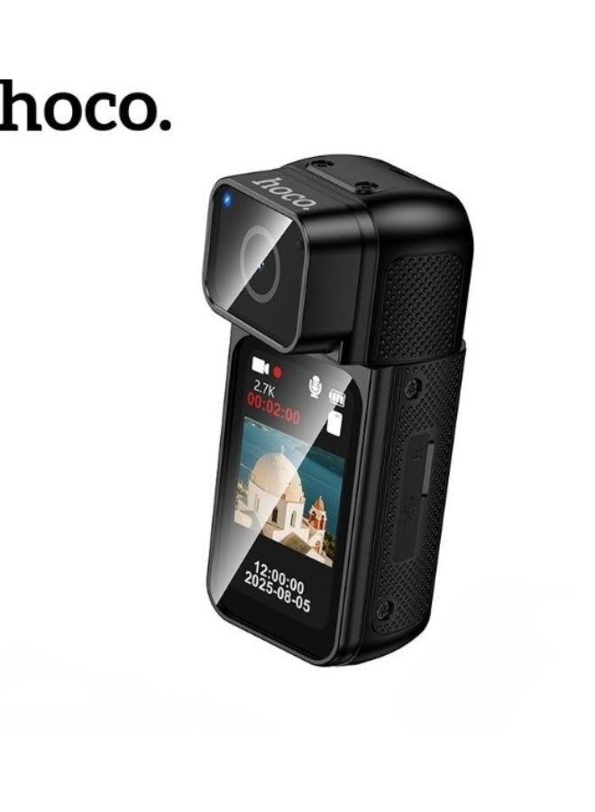 HOCO Portable Body Camera with Screen and Wide-Angle Recording - Image 1