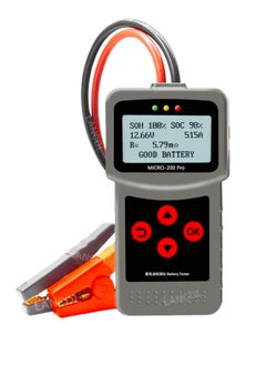 Car Trucks Battery Tester 12V/24V Battery Load Tester 40-2000CCA Alternator Battery Tester Automotive Battery Analyzer Checker Cranking Charging Test Tool for Car/SUV/Light Truck with Flooded AGM Gel