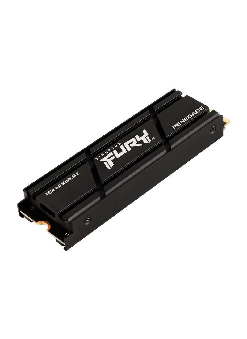 Kingston - Kingston Fury Renegade PCIe Gen4 NVMe M.2 SSD with Heatsink 1TB - Image 1