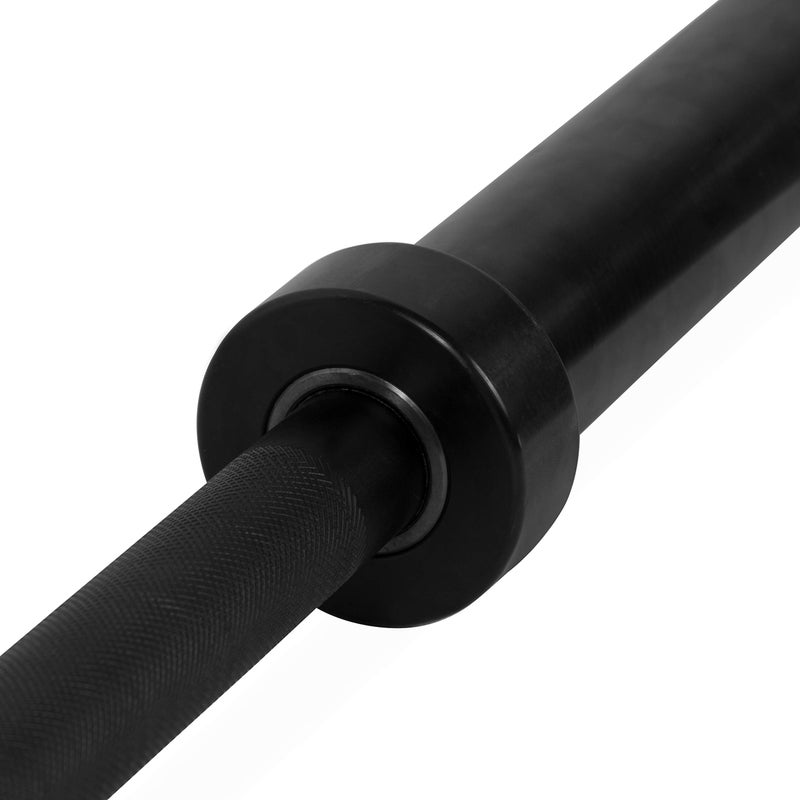 CAP Barbell 5-Foot Solid Olympic Bar, Black (2-Inch) - Image 3