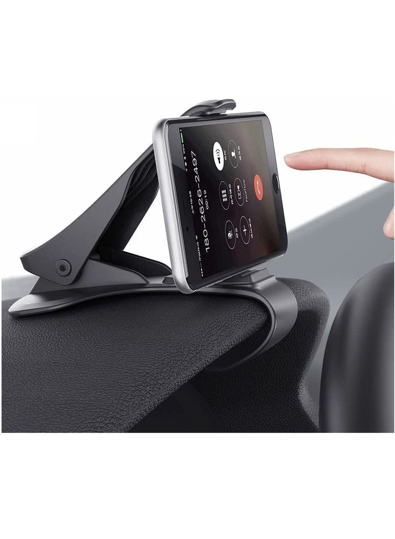 ELTRAZONE Car Phone Holder Dashboard Cellphone Mount Mobile Clip Stand HUD Non-Slip Cell Phone Holder Design for Smart phone(3.0-6.5inch) - Image 1