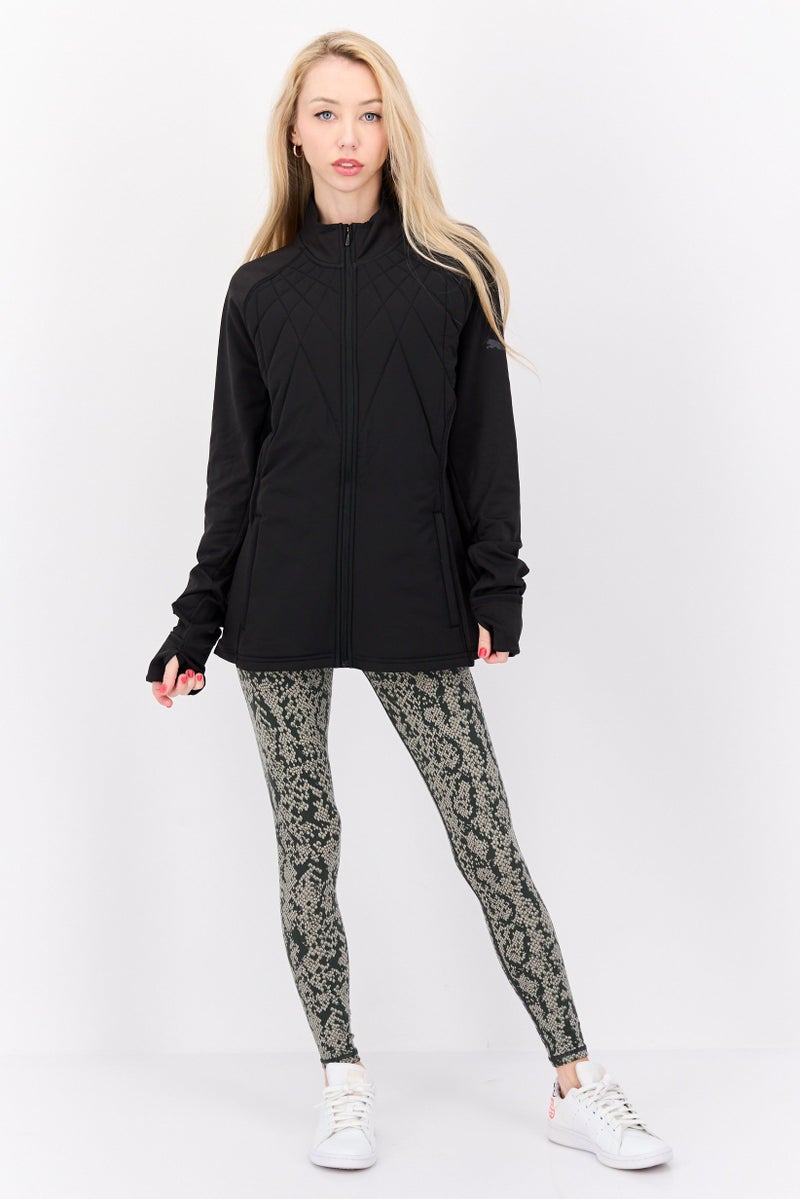 PUMA Women Sportswear Fit Brand Logo Training Jacket, Black  - Image 4