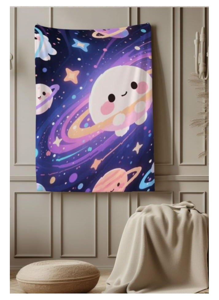general Children's or student cartoon flannel thin blanket (warm and comfortable, suitable for sleep, games) 100cm*150cm - Image 5