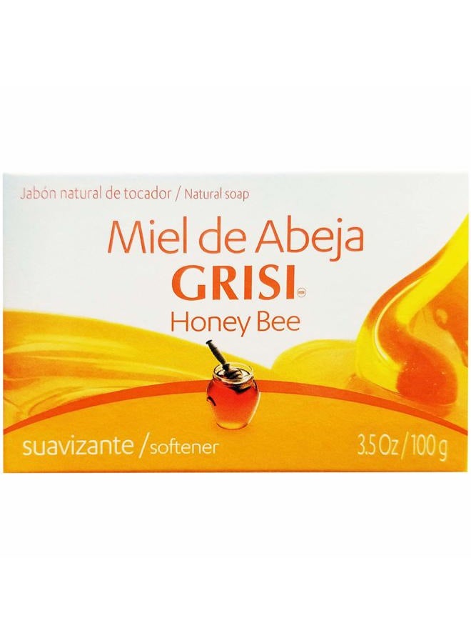 Grisi 12pk - Honey Bee Soap - Jabon Miel de Abeja - (3.5 Oz. X 12 Units) - Image 2