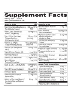 NATURELO One Daily Multivitamin For Men 50+ Dietary Supplement Formulated Support Energy, Heart And Brain Health,60 Vegetarian Capsules  - Image 4