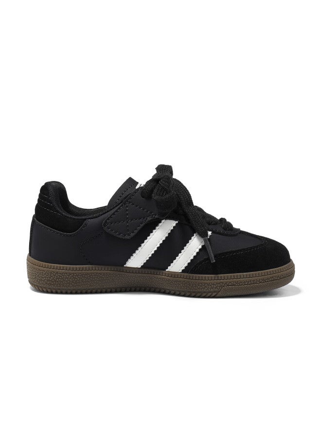 St&sat Kids Training Shoes Autumn New Girls Sports Shoes Soft Sole Boys Sneakers Classic Black Size 29 - Image 5