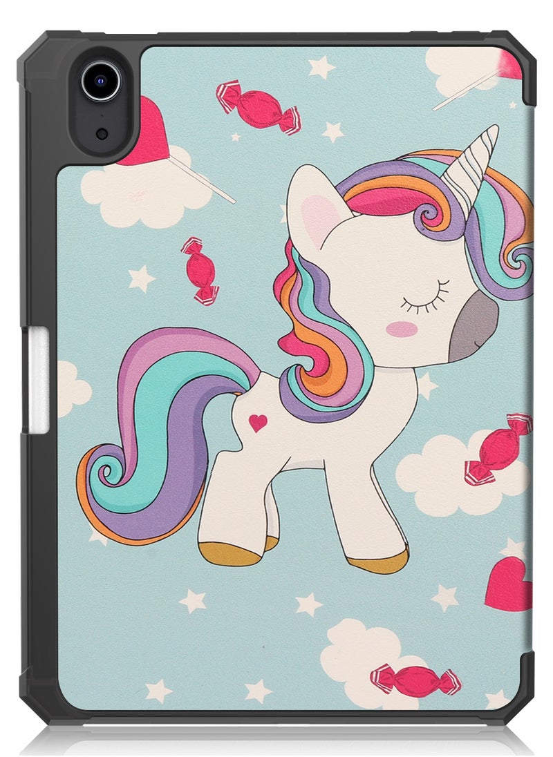 Generic - Case for iPad Mini 7 (2024)/iPad Mini 6 (2021) protective cover - magnetic accessories, two-way three-fold bracket, lightweight protection, automatic sleep wake-up protective cover, with pen slot, suitable for iPad Mini 7/Mini 6 - 8.3 inch (multi-color) - Image 1