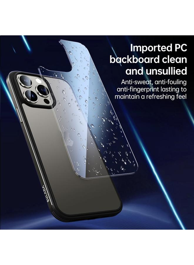 SULADA Case For iPhone 15 Pro Metal Frame + Nano Glass + TPU Phone Case - Image 5