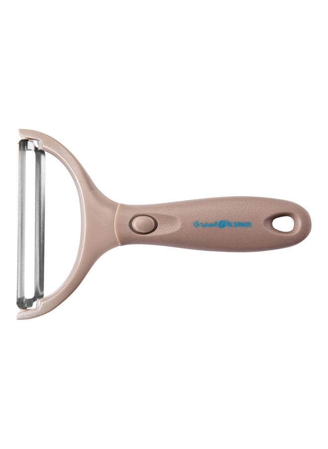 AL SANIDI - Vegetables peeler set, Fruit peeLing tooL, Brown - Image 1