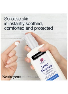 Neutrogena naturals Neutrogena Norwegian Formula Deep Moisture Body Lotion Dry And Sensitive Skin, 400 Ml  - Image 2