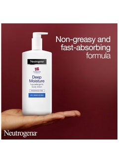 Neutrogena naturals Neutrogena Norwegian Formula Deep Moisture Body Lotion Dry And Sensitive Skin, 400 Ml  - Image 3